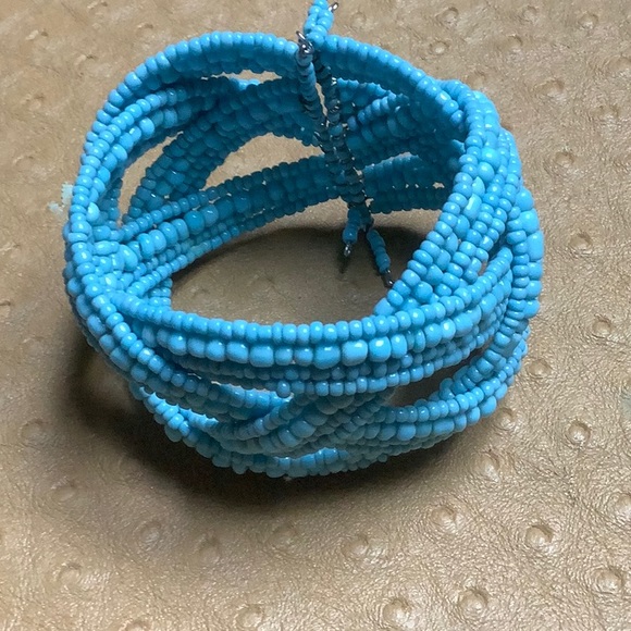 😍Blue Turquoise Love Knot Bracelet😍 - Picture 2 of 5